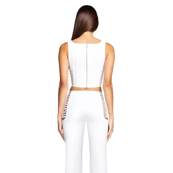 I.AM.GIA MANDI CORSET WHITE SMALL NWT - Picture 4 of 10